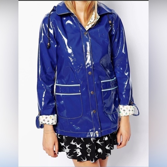 Yumi Bea Rain Mac Coat Size 6 - Picture 1 of 11